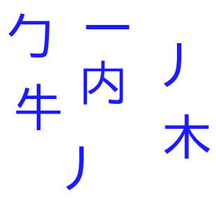 バラバラ漢字クイズ【上級】